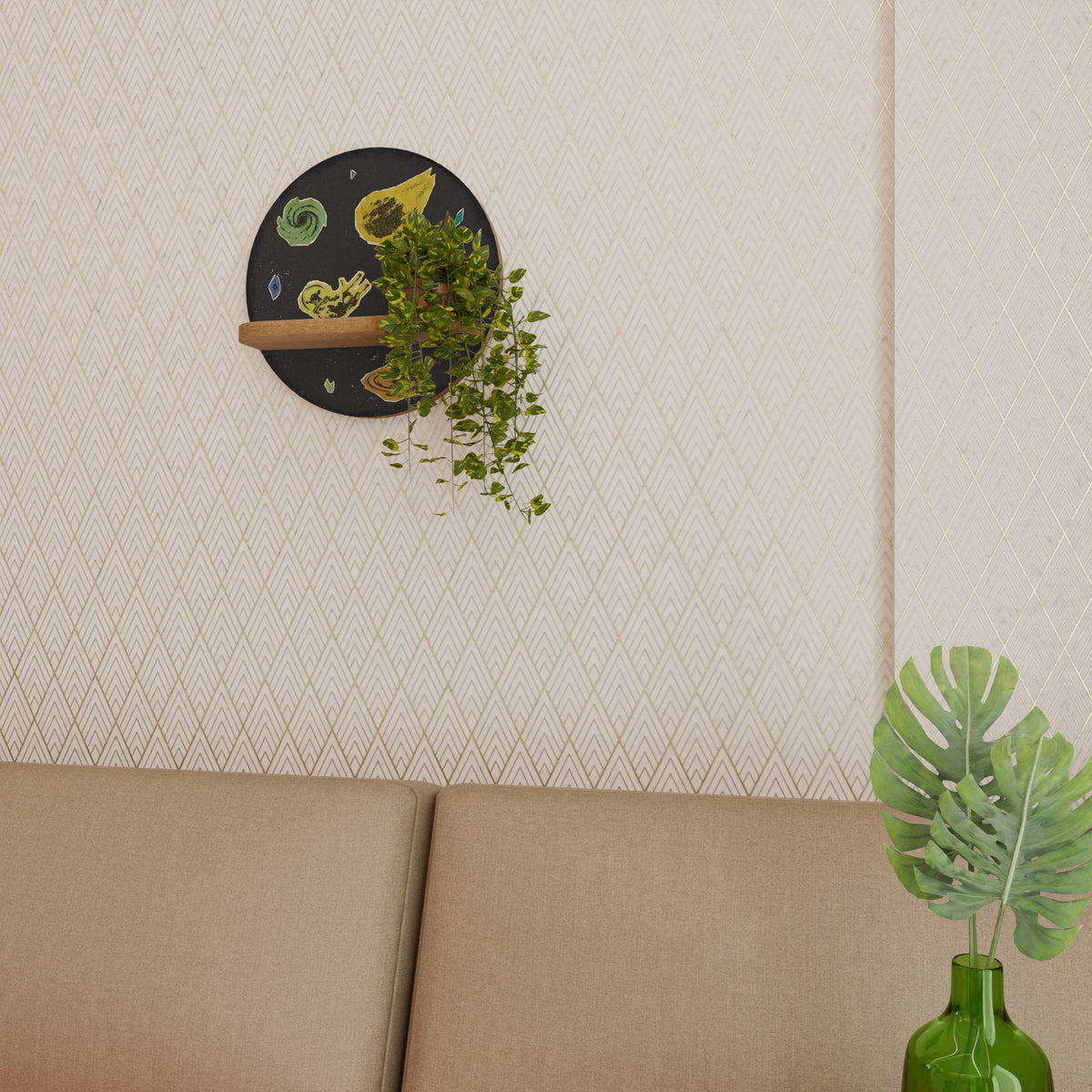 GALAXY MORSEL Art Shelf