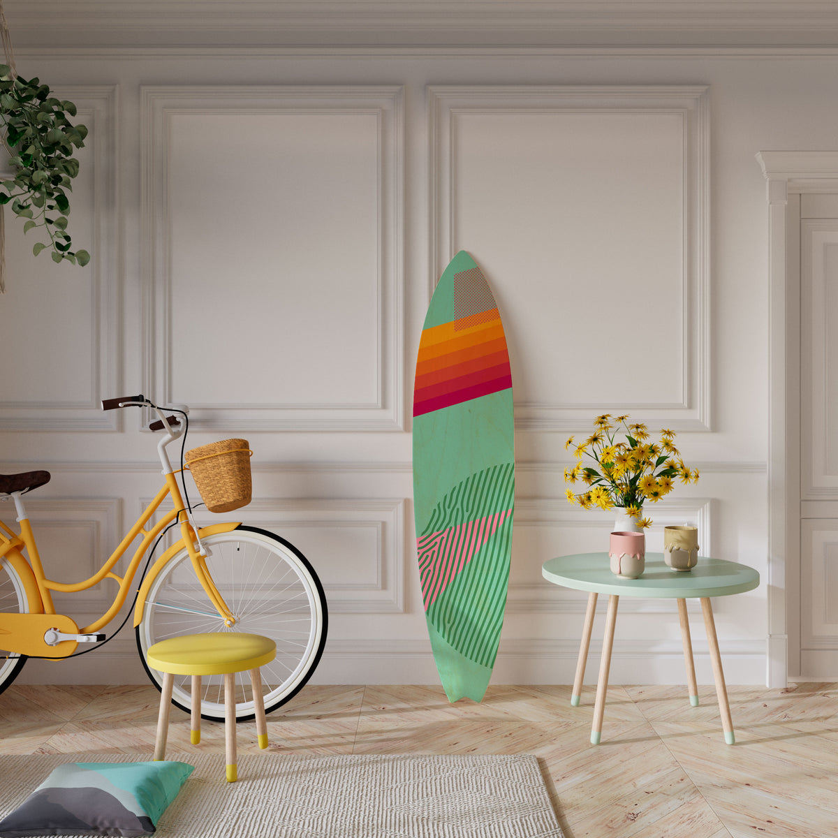 DAILY RADIANCE Surfboard Decorative Panel