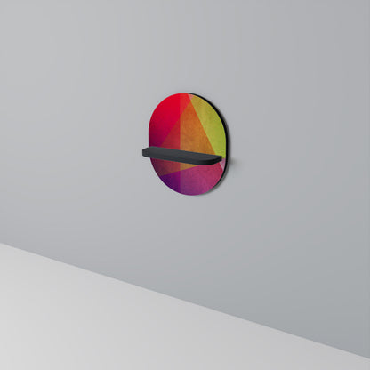VIVID GEOMETRY Art Shelf