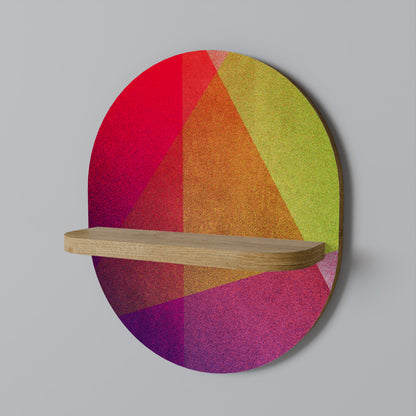 VIVID GEOMETRY Art Shelf