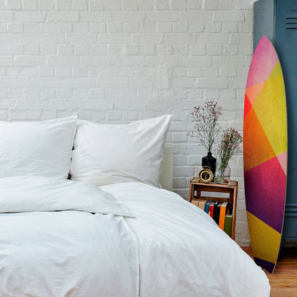 VIVID GEOMETRY Surfboard Decorative Panel