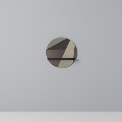 BEIGE GEOMETRY Art Shelf