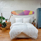 BRIGHT GEOMETRY Surfboard Decorative Panel