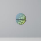 IRREGULAR BLUE Art Shelf