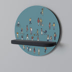 COLLECTIVE STREAM Art Shelf