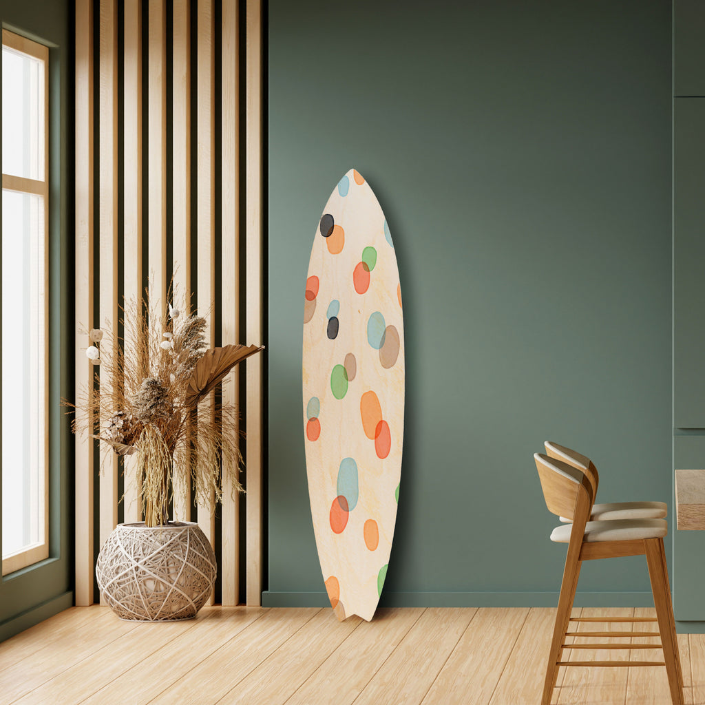 ENERGETIC SPOTS Surfboard Decorative Panel