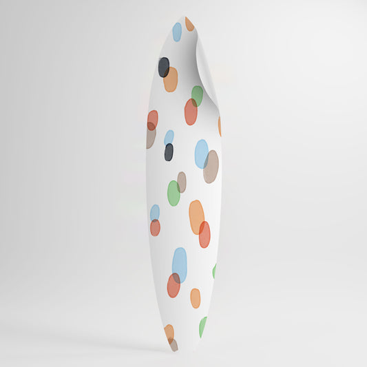 ENERGETIC SPOTS Peel and Stick Surfboard Sticker