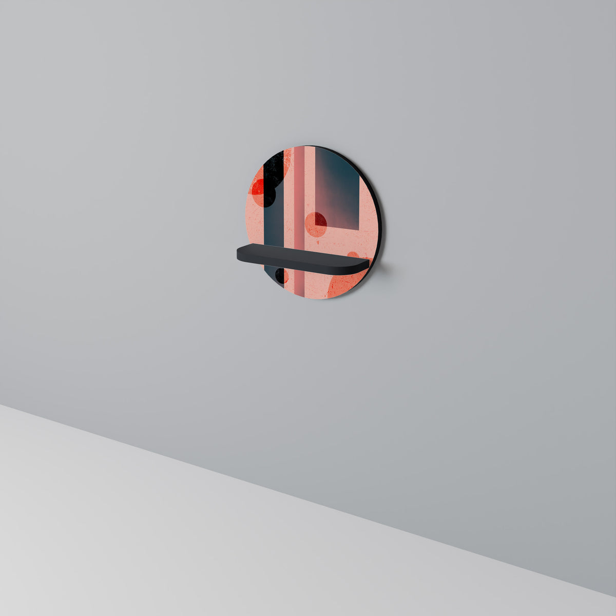 BLUSHED SPECTRUM Art Shelf