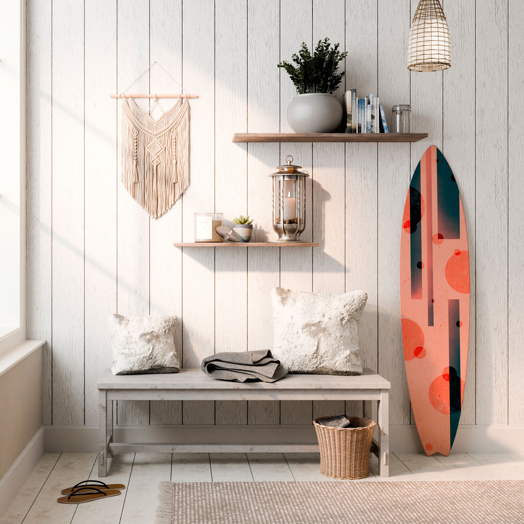 BLUSHED SPECTRUM Surfboard Decorative Panel