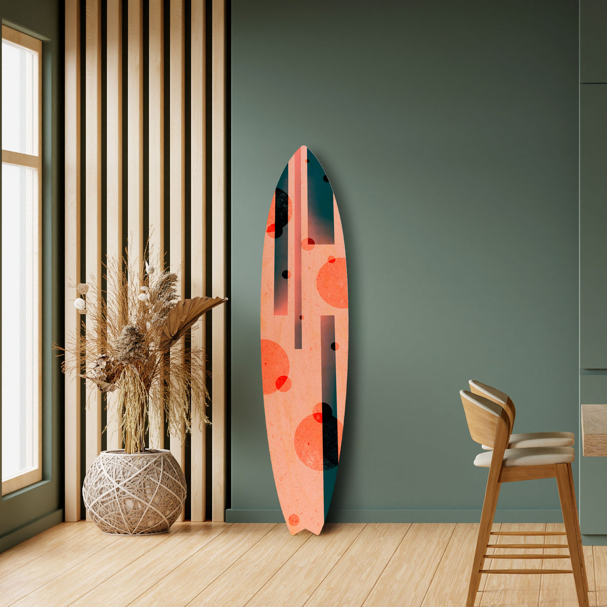 BLUSHED SPECTRUM Surfboard Decorative Panel