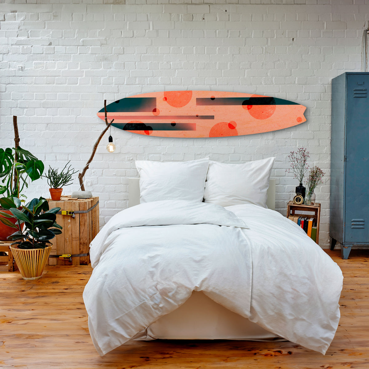 BLUSHED SPECTRUM Surfboard Decorative Panel