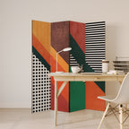 MAKESHIFT ARTISTRY 4-Panel Room Divider
