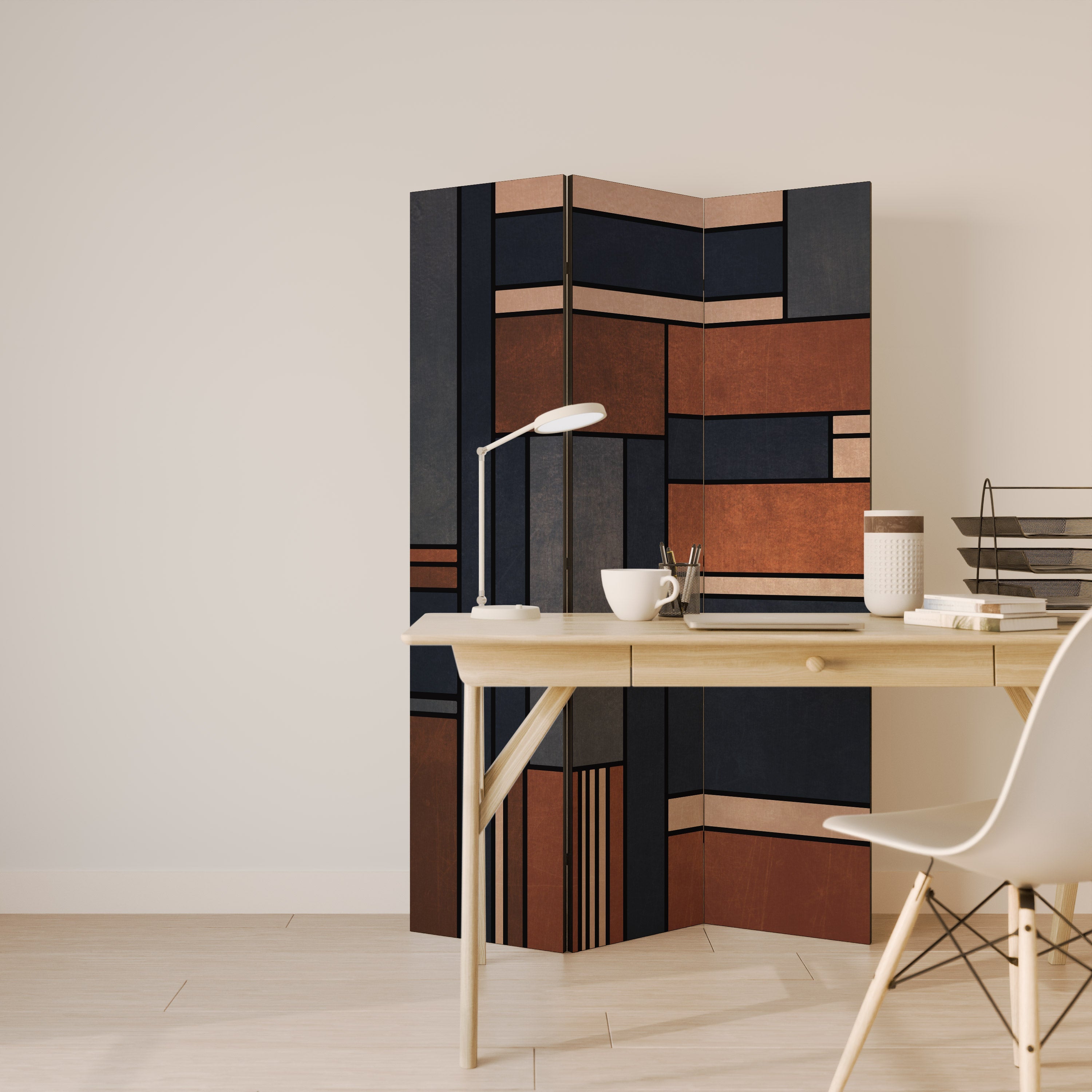 INTREPID FORMATION Decorative 3-Panel Room Divider