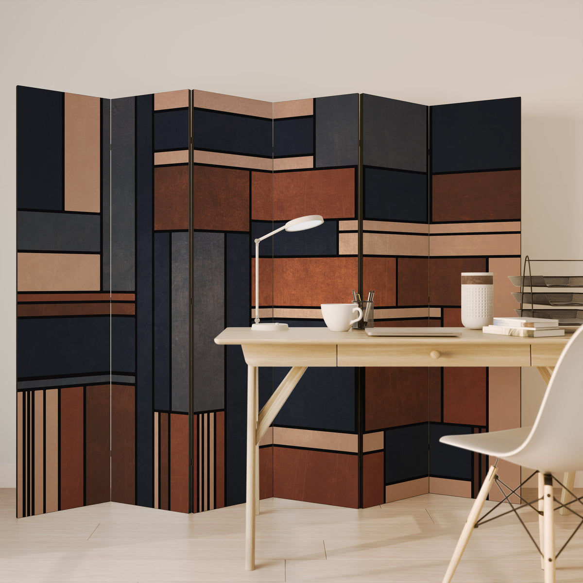 INTREPID FORMATION 6-Panel Room Divider
