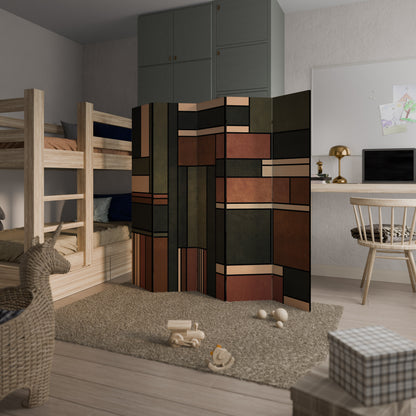 FIGURES OF NATURE 5-Panel Room Divider
