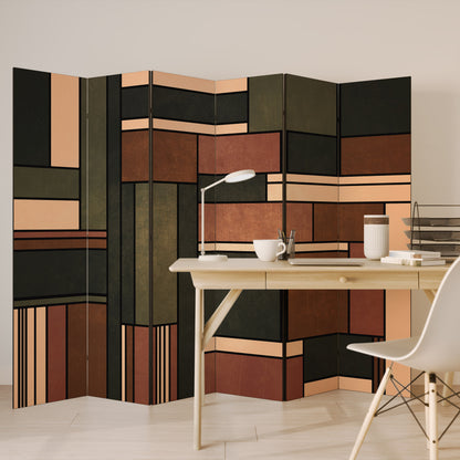 FIGURES OF NATURE 6-Panel Room Divider