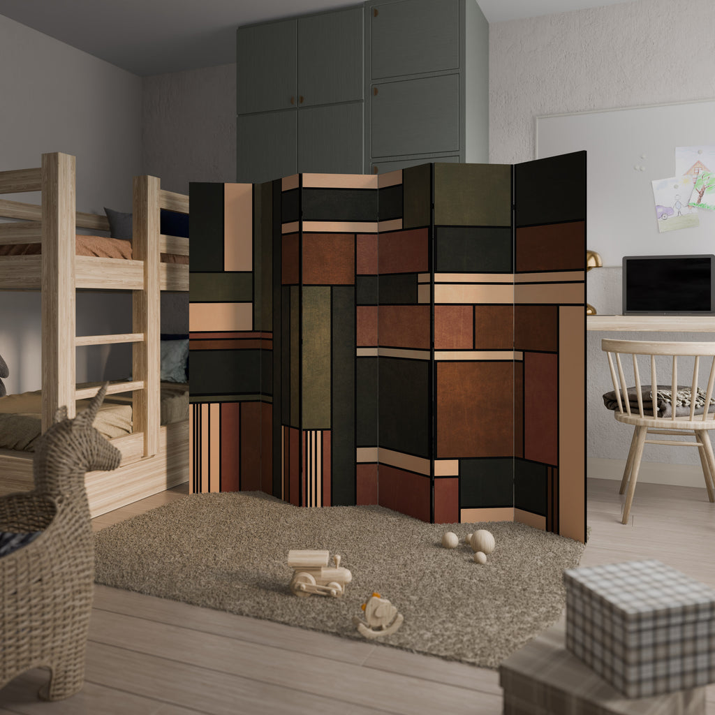 FIGURES OF NATURE 6-Panel Room Divider