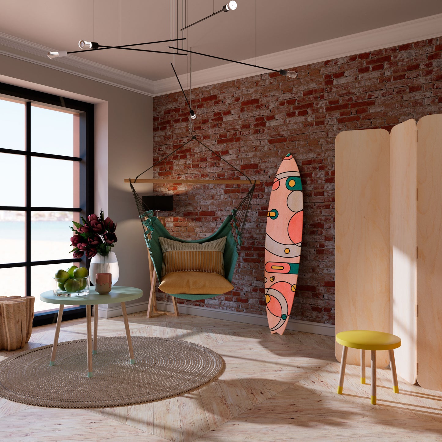 GOSSAMER ECHOES Surfboard Decorative Panel