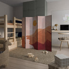 LUMINOUS SUNLIGHT 5-Panel Room Divider