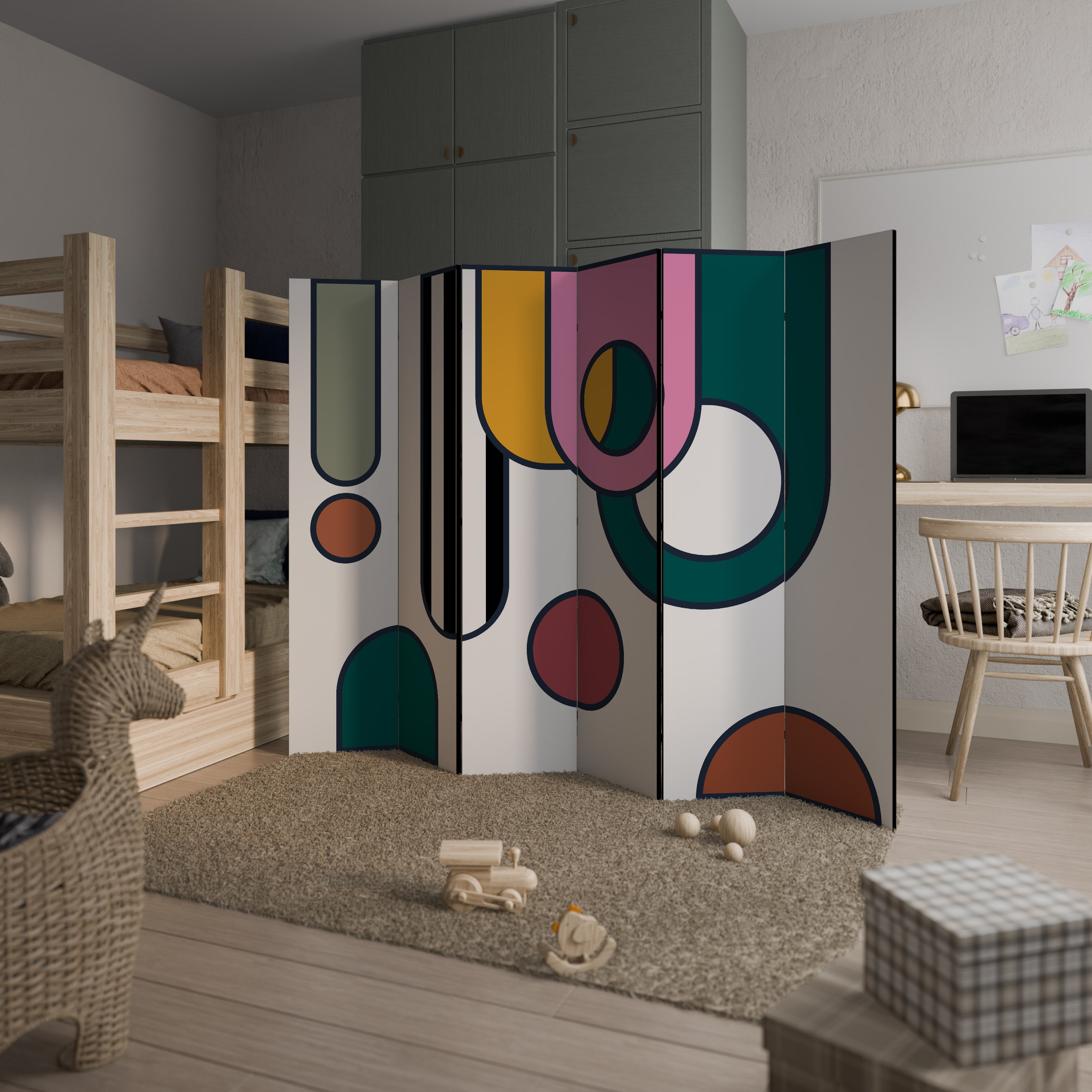 COOL STORY 6-Panel Room Divider