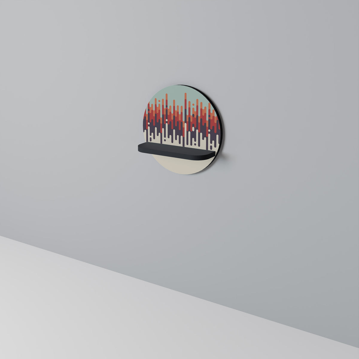 CHROMA CONTOURS Art Shelf