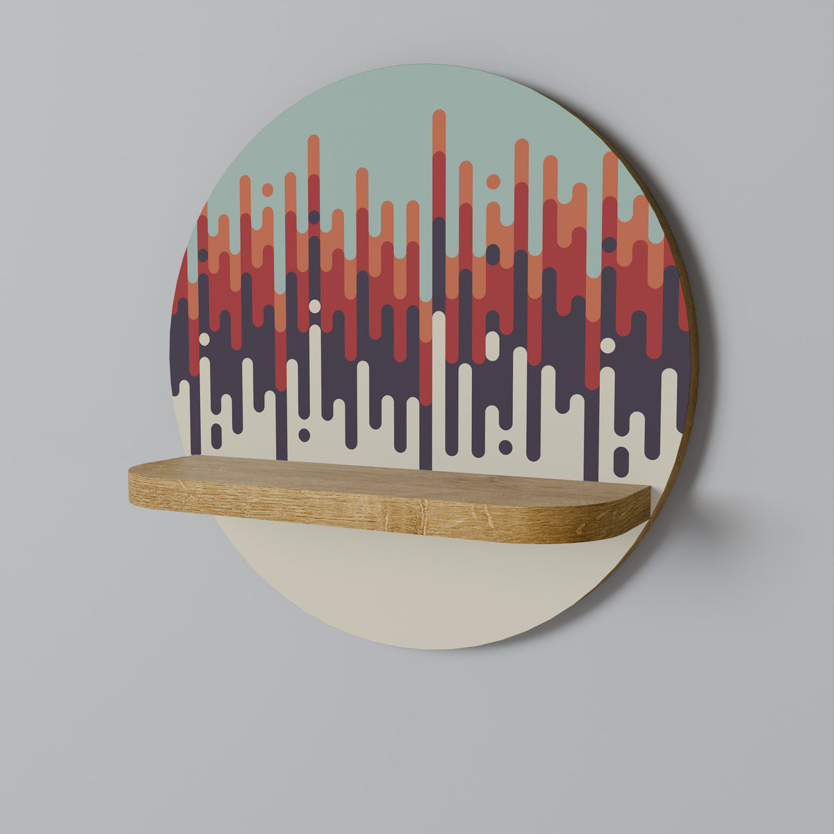 CHROMA CONTOURS Art Shelf