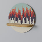 CHROMA CONTOURS Art Shelf