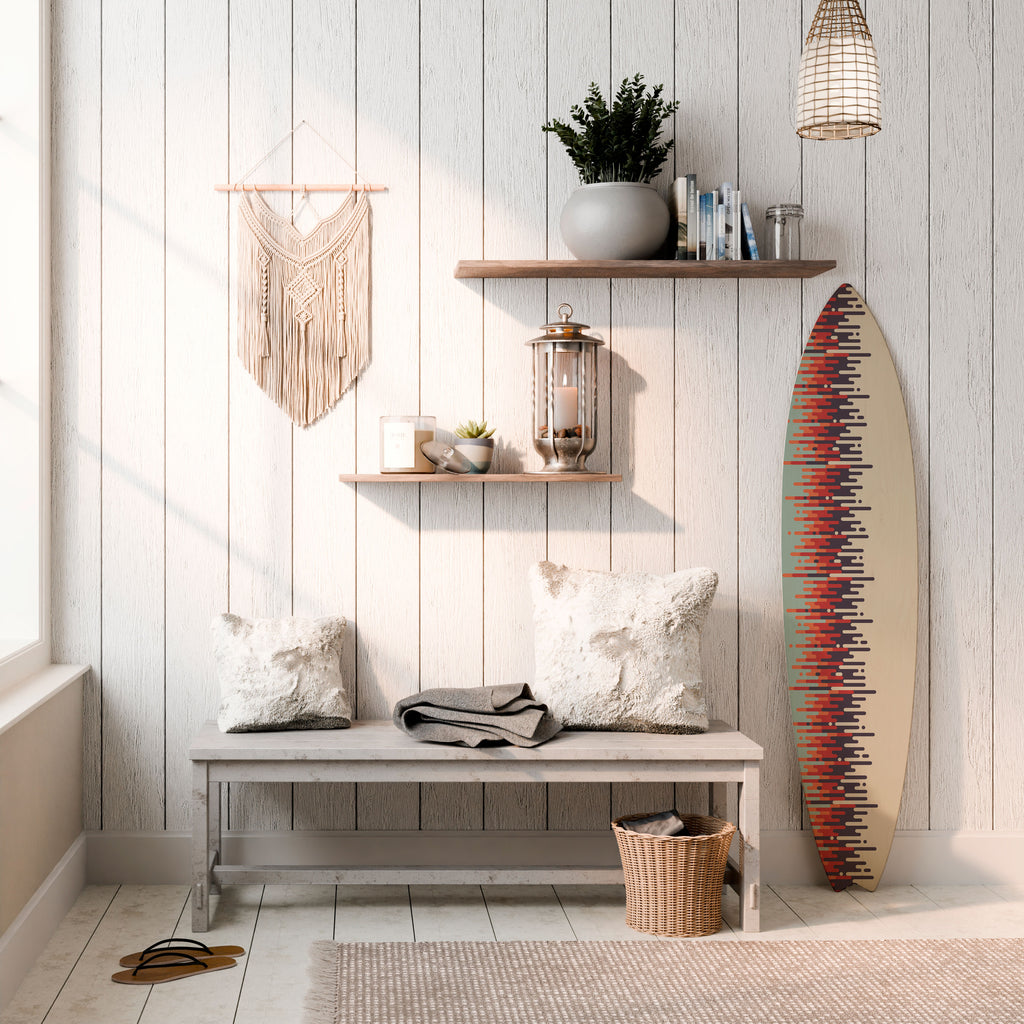 CHROMA CONTOURS Surfboard Decorative Panel