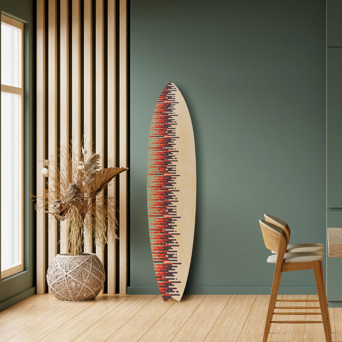 CHROMA CONTOURS Surfboard Decorative Panel