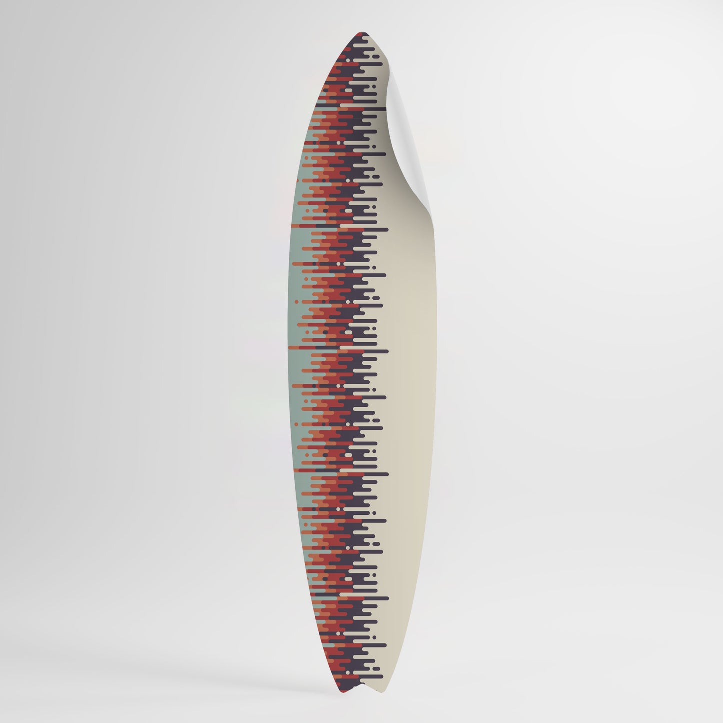 CHROMA CONTOURS Peel and Stick Surfboard Sticker