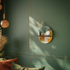 ABSTRACT FACES Art Shelf