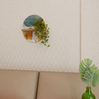 ABSTRACT FACES Art Shelf