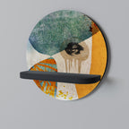 ABSTRACT FACES Art Shelf