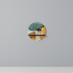 ABSTRACT FACES Art Shelf