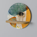 ABSTRACT FACES Art Shelf