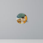 ABSTRACT FACES Art Shelf