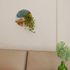 ABSTRACT FACES Art Shelf