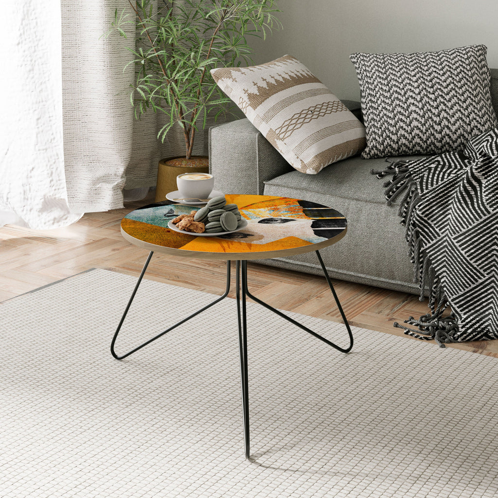 Table basse ABSTRACT FACES 60