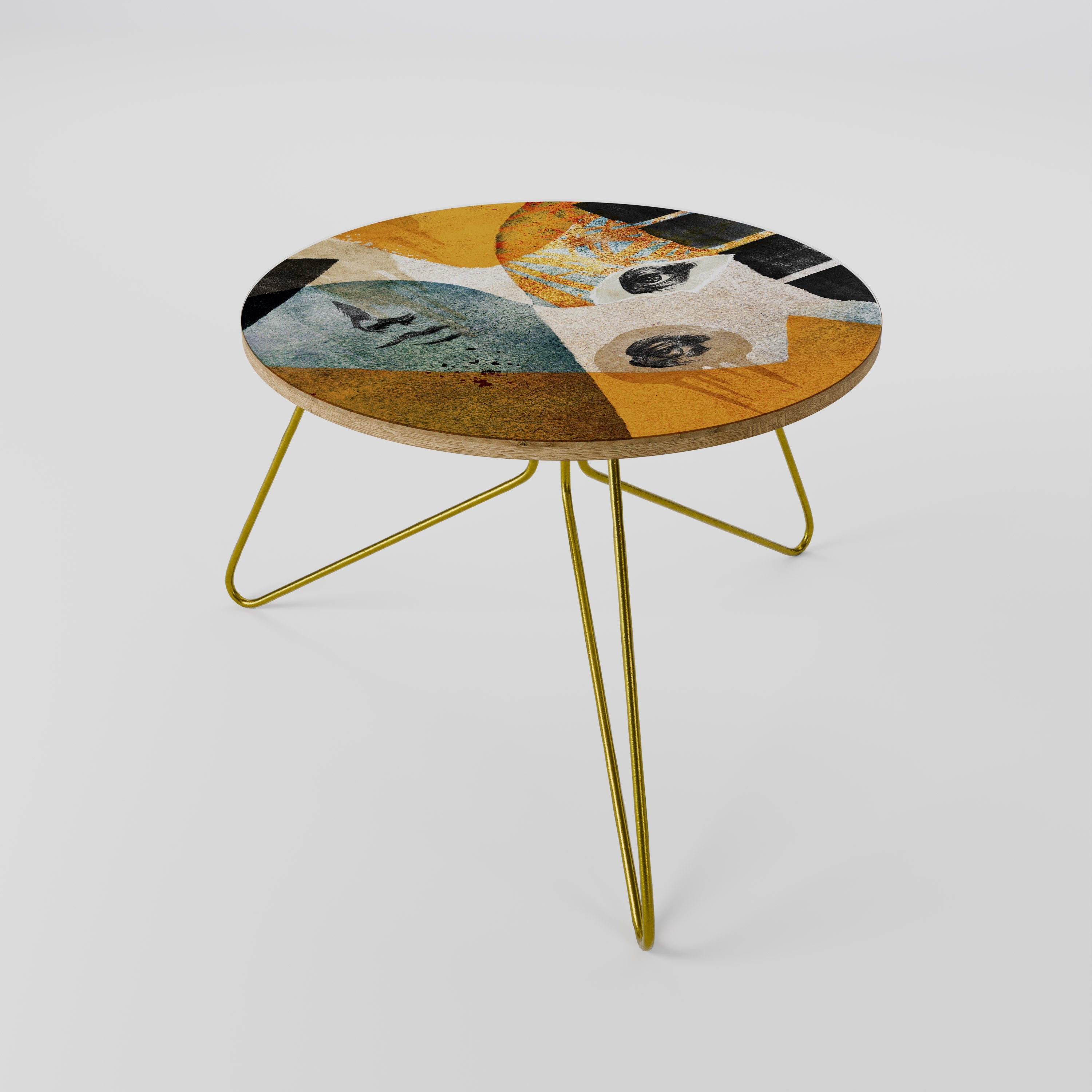 Table basse ABSTRACT FACES 60