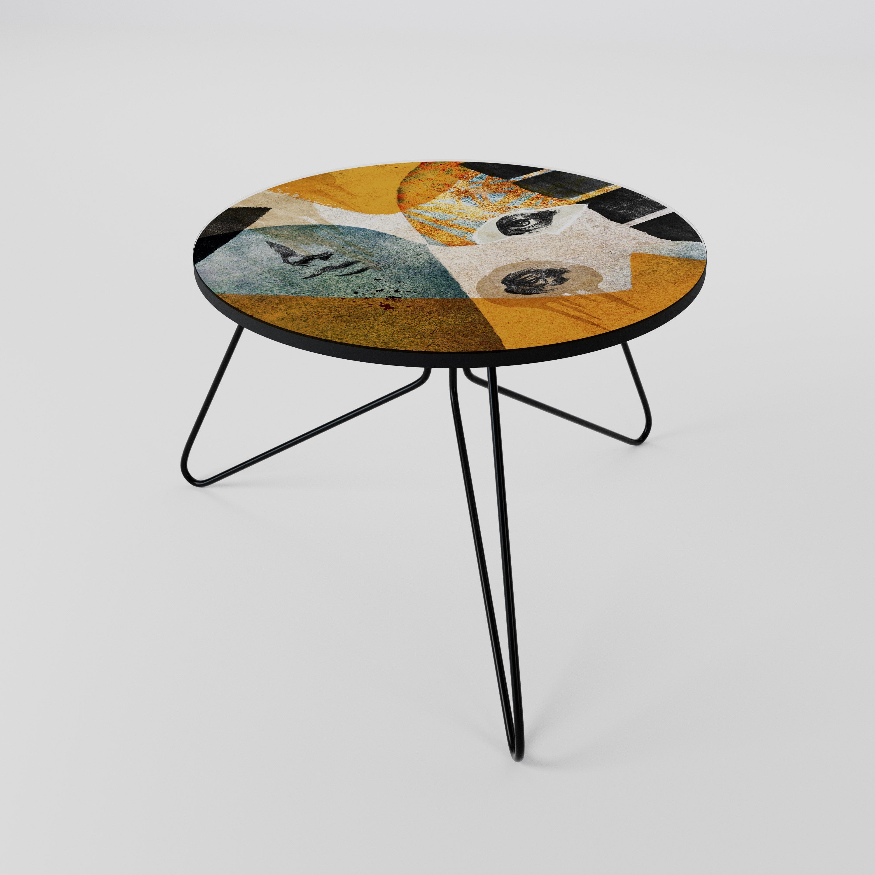 Table basse ABSTRACT FACES 60