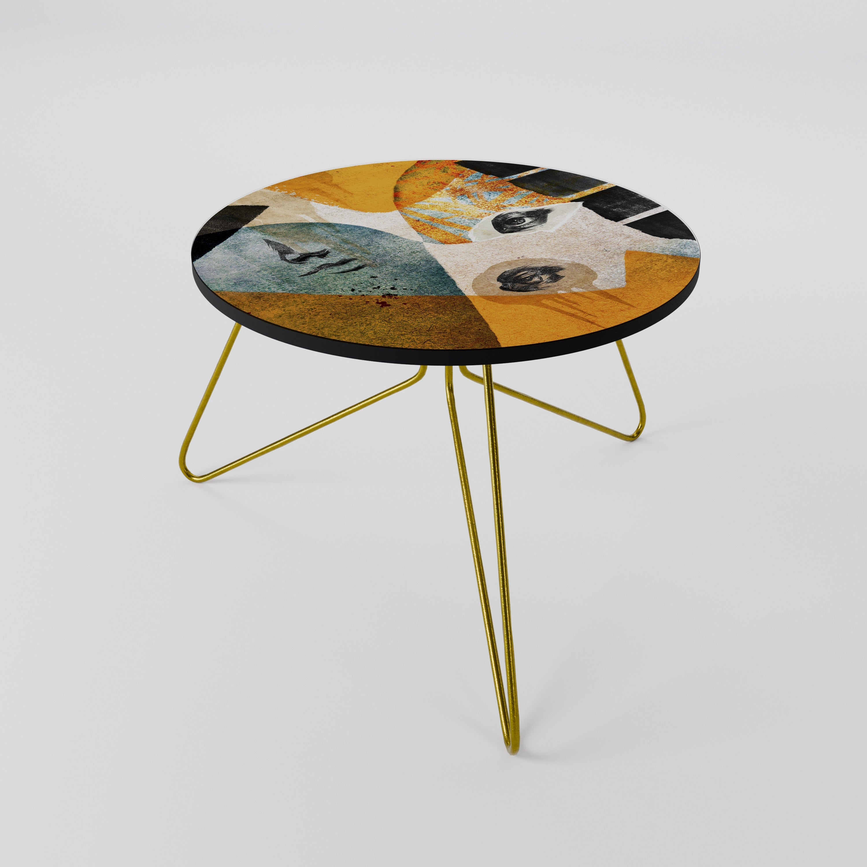 Table basse ABSTRACT FACES 60