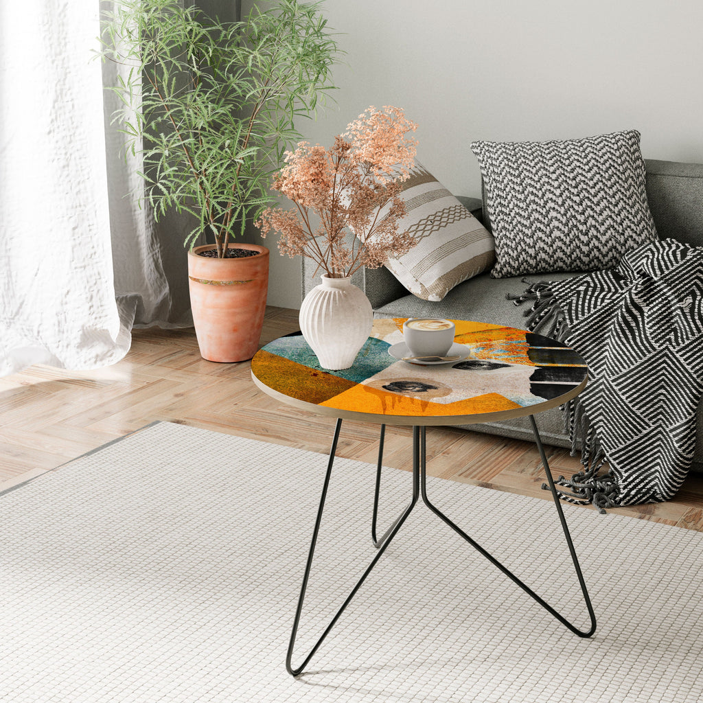 Table basse ABSTRAITE FACES 69