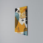 ABSTRACT FACES Vertical Canvas Print