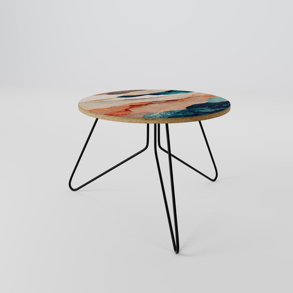 Table basse PAYSAGE ABSTRAIT 60