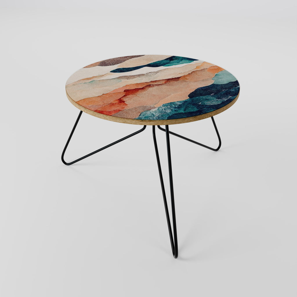 Table basse PAYSAGE ABSTRAIT 60
