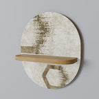HEXAGONAL SHAPES Art Shelf