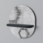 HEXAGONAL FIGURES Art Shelf