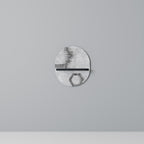 HEXAGONAL FIGURES Art Shelf