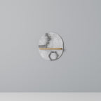 HEXAGONAL FIGURES Art Shelf