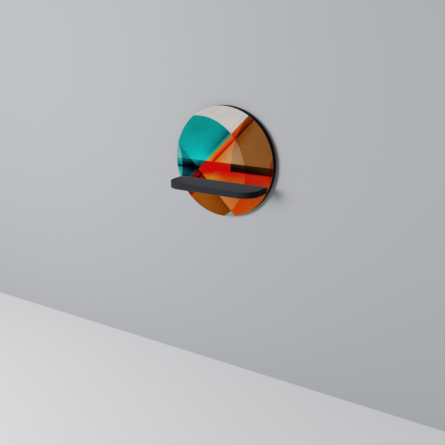 CIRCULAR RHAPSODY Art Shelf